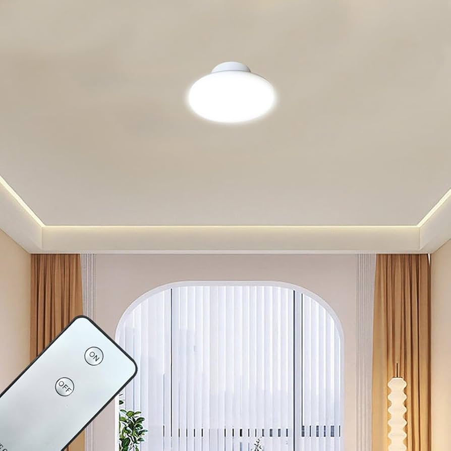 Amazon.co.jp : LEDシーリングライト 小型 リモコン付き 8W 20W